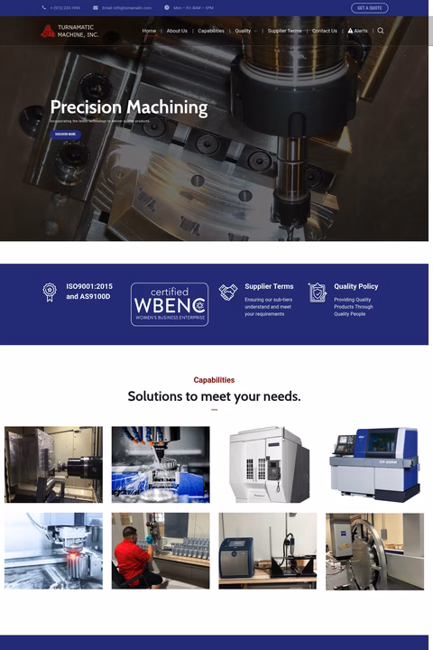 Turnamatic-Machine Homepage 1440px