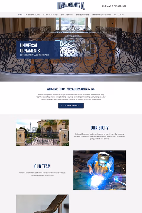Universal-Ornaments Homepage 1440px