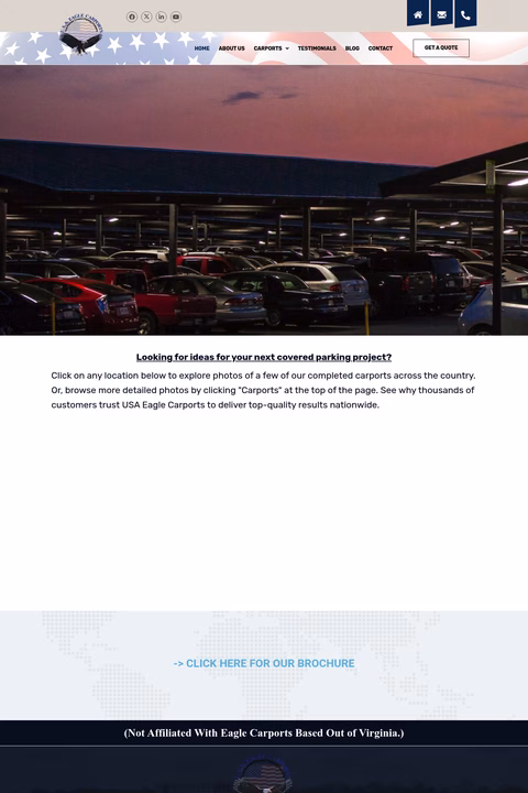 Usa-Eagle-Carports Homepage 1440px