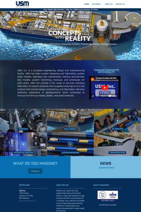 Usm-Inc Homepage 1440px
