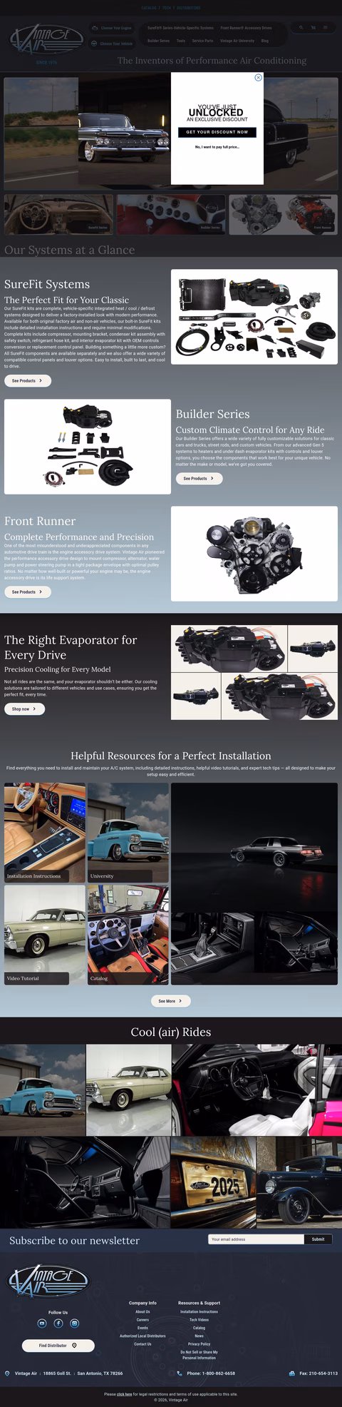 Vintage-Air Homepage 1440px