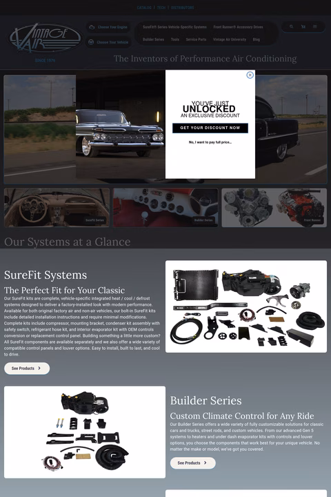 Vintage-Air Homepage 1440px