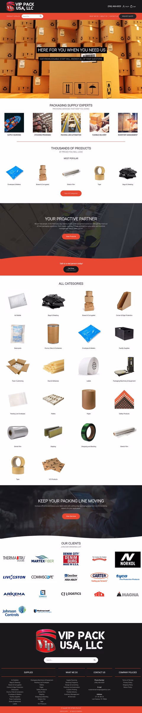 Vip-Pack-Usa Homepage 1440px