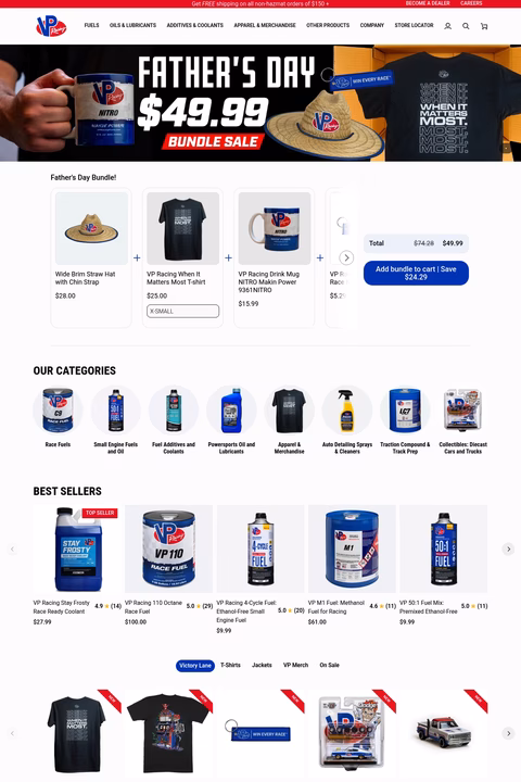Vp-Racing-Fuels Homepage 1440px