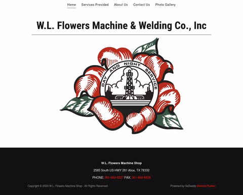W-L-Flowers-Machine-Shop Homepage 1440px