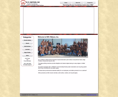 W-R-Watson Homepage 1440px