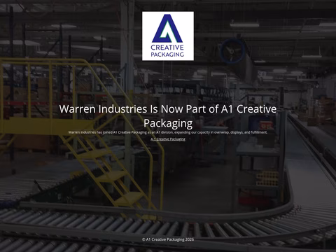 Warren-Industries Homepage 1440px