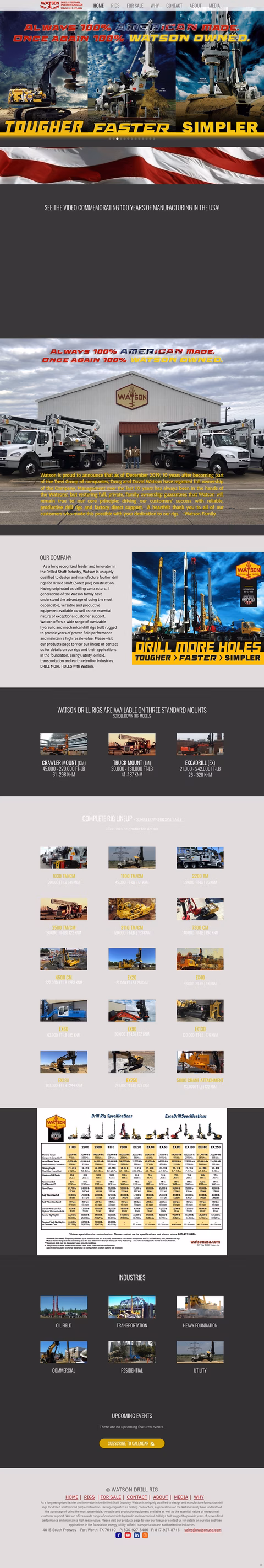 Watson-Drill-Rigs Homepage 1440px