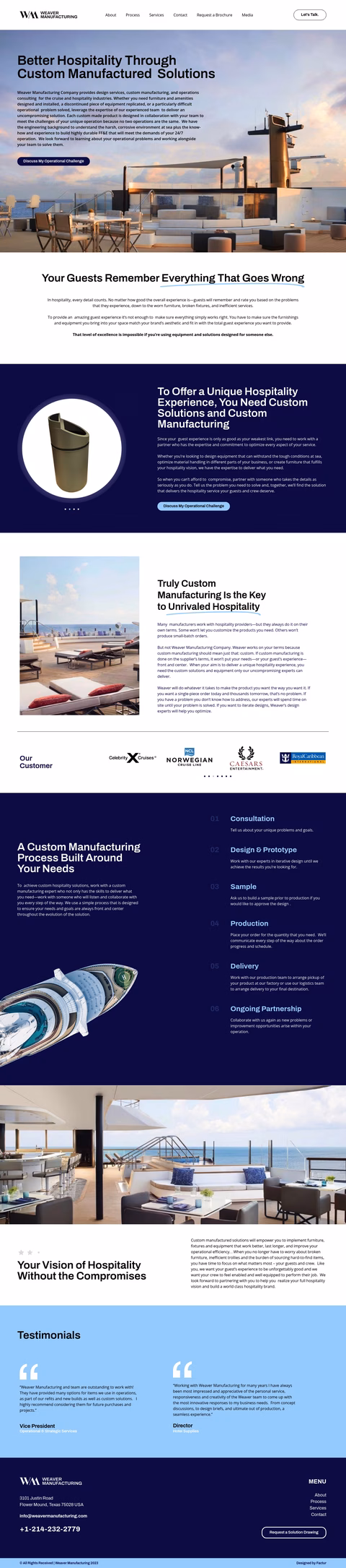 Weaver-Manufacturing Homepage 1440px