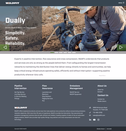 Weldfit Homepage 1440px