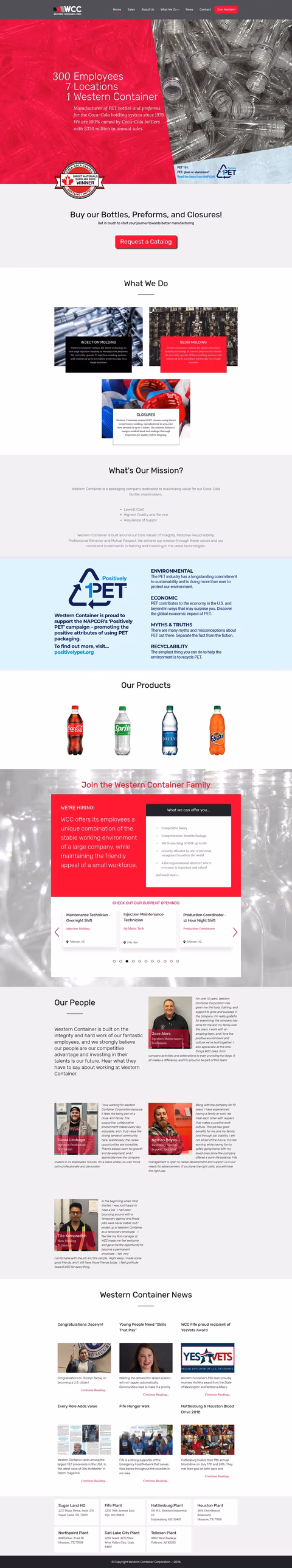 Western-Container-Corporation Homepage 1440px