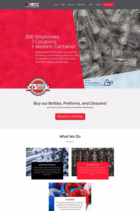 Western-Container-Corporation Homepage 1440px
