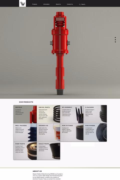Western-Rubber-Manufacturing Homepage 1440px