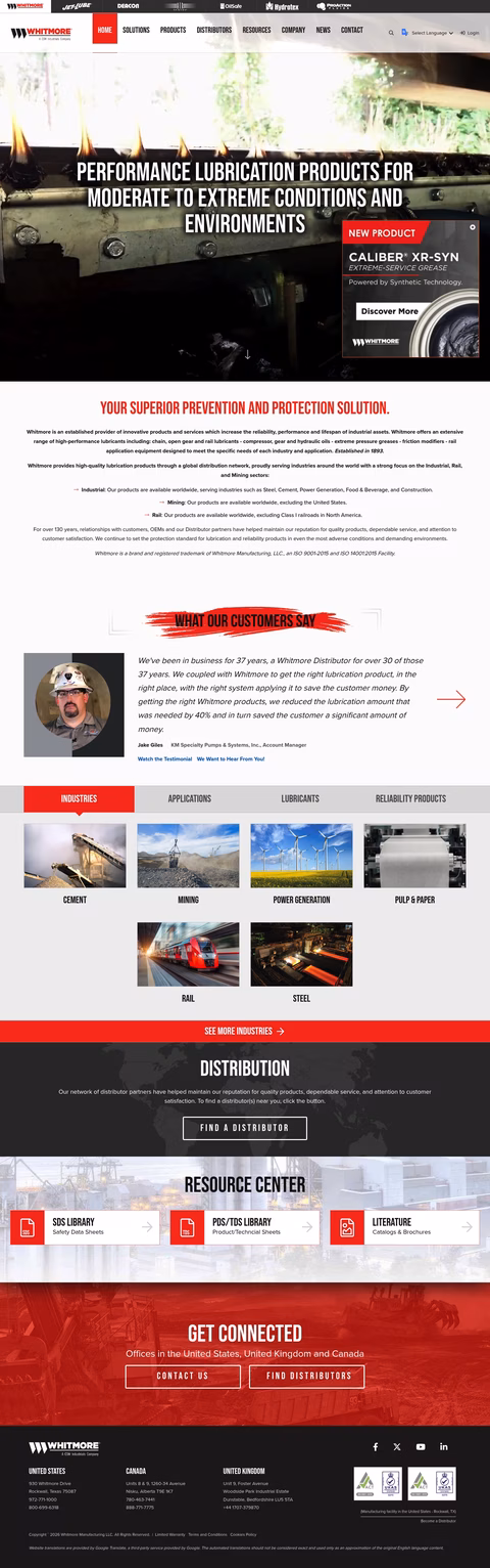 Whitmore-Manufacturing Homepage 1440px