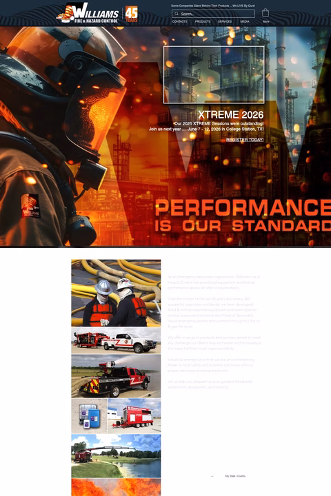 Williams-Fire-Hazard-Control Homepage 1440px