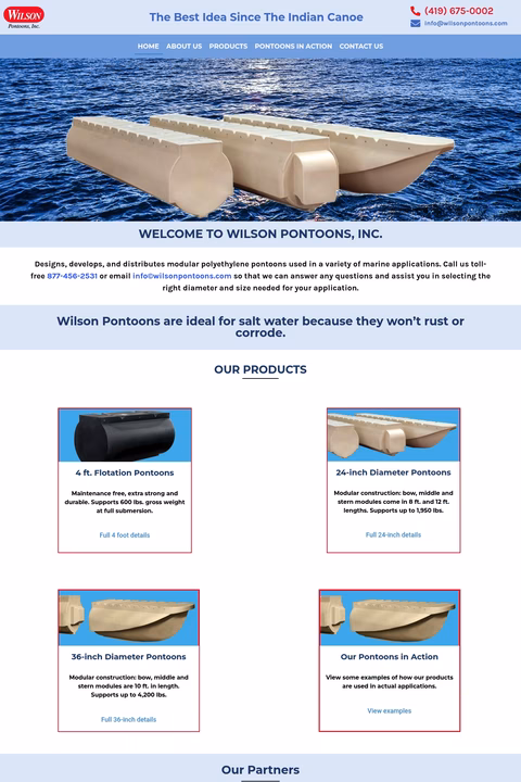 Wilson-Pontoons Homepage 1440px
