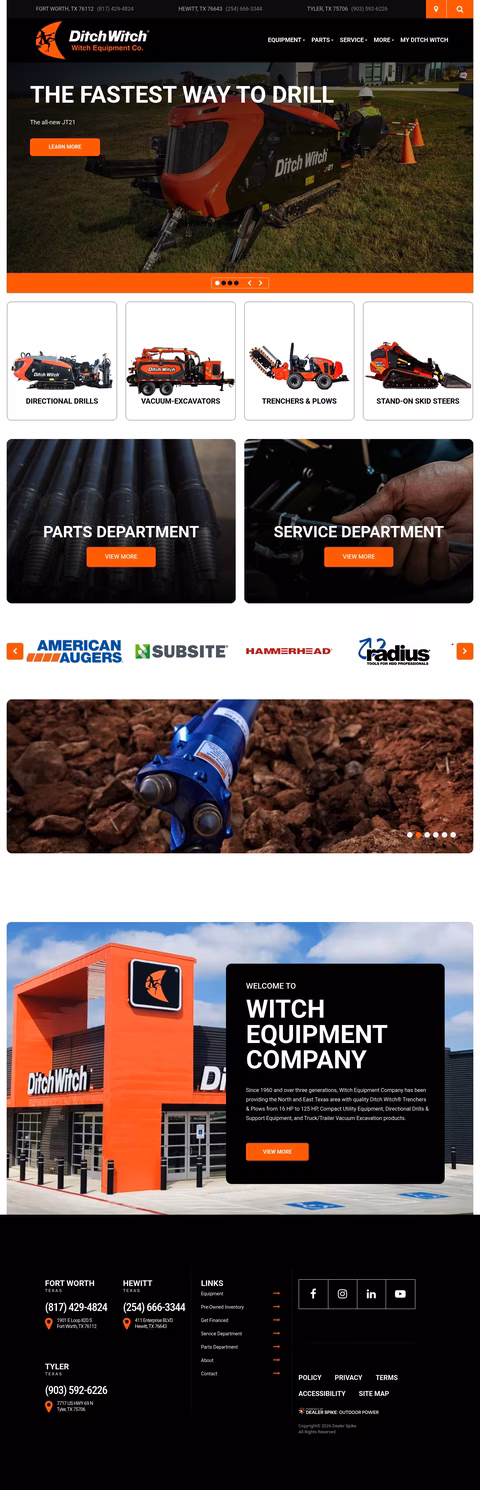 Witch-Equipment-Company Homepage 1440px