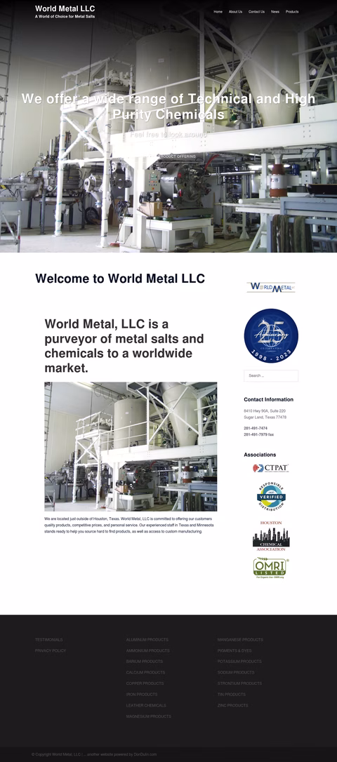 World-Metal-Llc Homepage 1440px