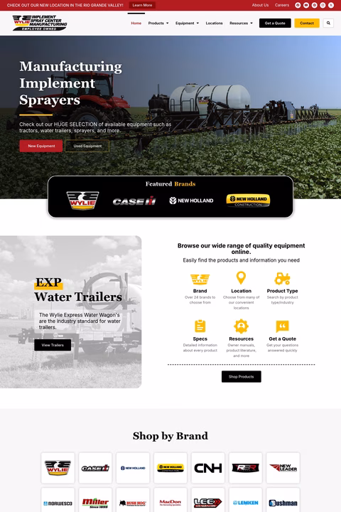 Wylie-Sprayers Homepage 1440px