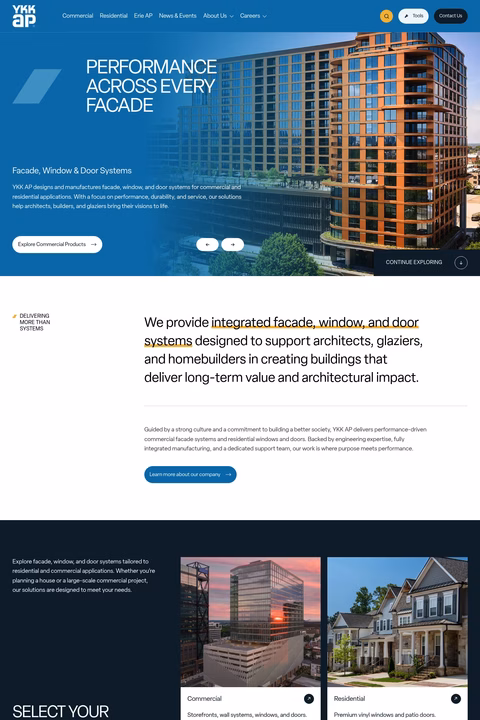 Ykk-Ap-America Homepage 1440px