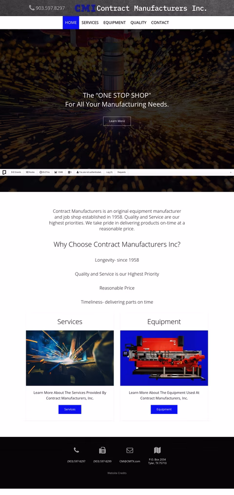 Contract-Manufacturers Homepage 1440px