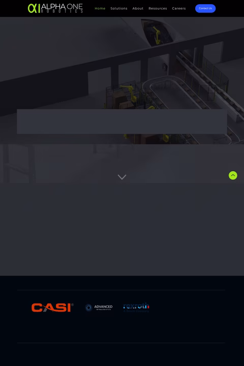 Alphaone-Robotics Homepage 1440px