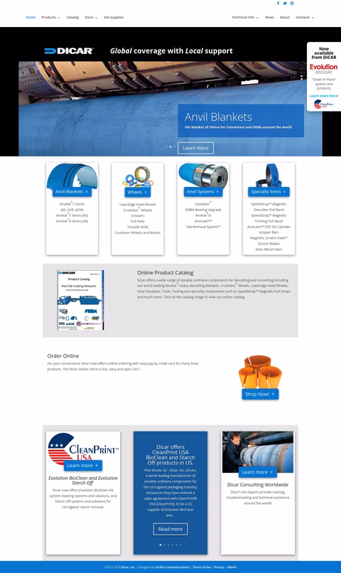 Dicar Homepage 1440px