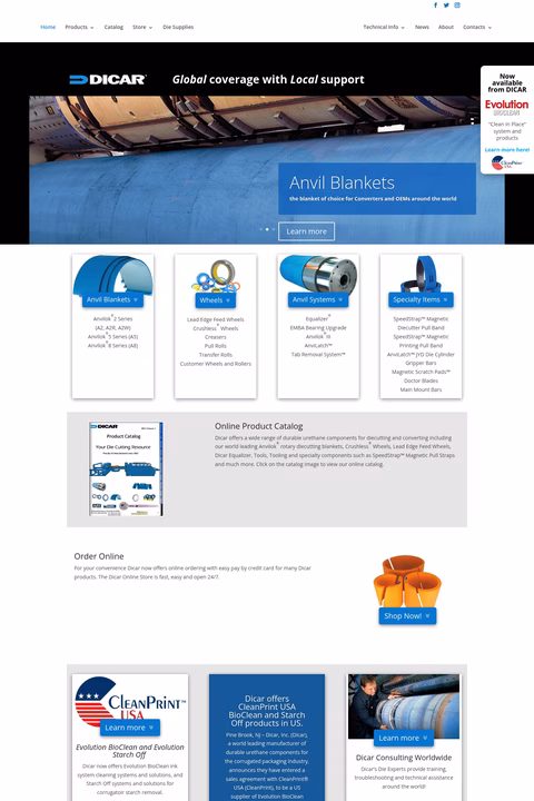Dicar Homepage 1440px