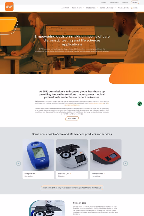 Ekf-Diagnostics Homepage 1440px