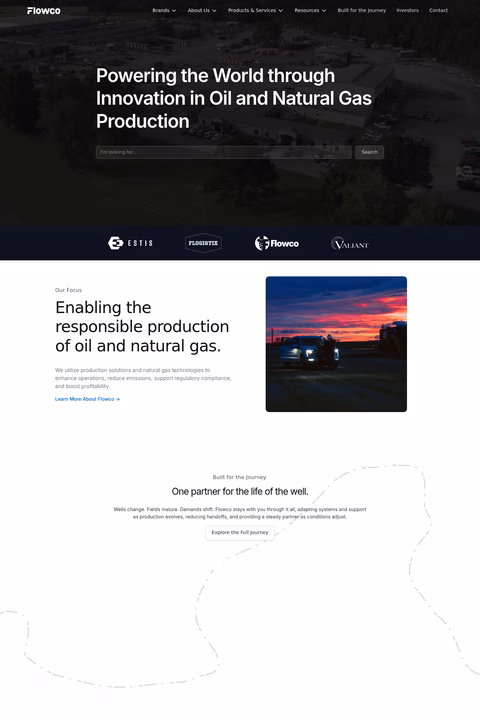 Flowco-Holdings Homepage 1440px
