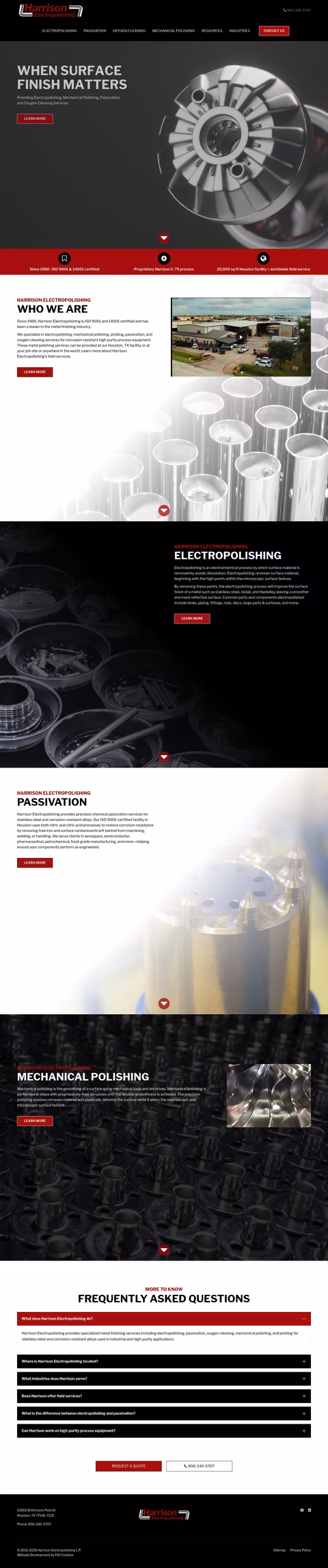 Harrison-Electropolishing-Inc Homepage 1440px