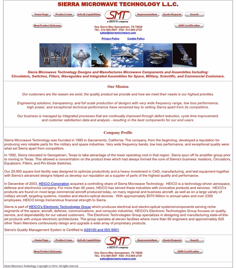 Sierra-Microwave-Technology Homepage 1440px