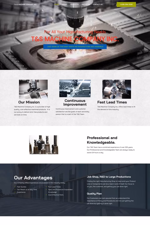 T-S-Machine-Company Homepage 1440px