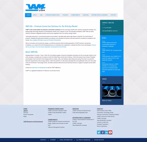 Vam-Usa Homepage 1440px