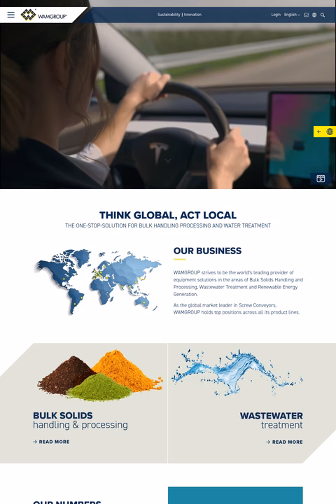Wam-Inc Homepage 1440px