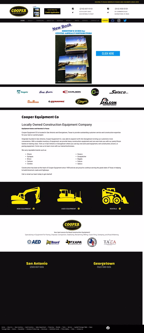 Cooper-Equipment-Company Homepage 1440px