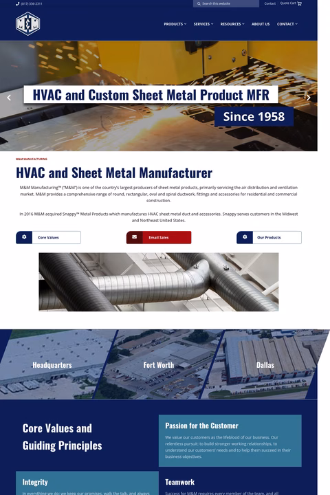 M-M-Manufacturing Homepage 1440px