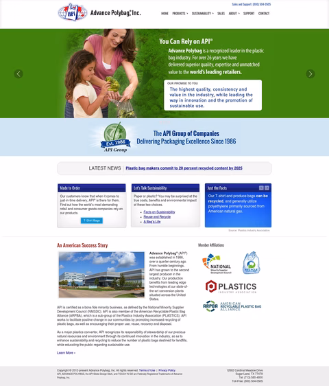 Advance-Polybag-Inc Homepage 1440px