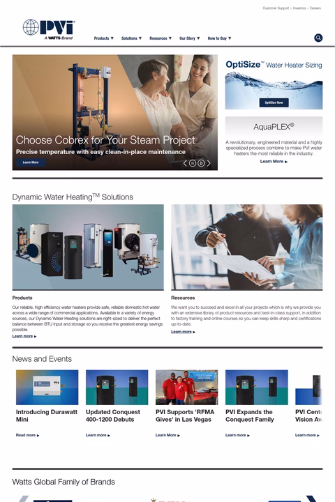 Pvi-Industries Homepage 1440px
