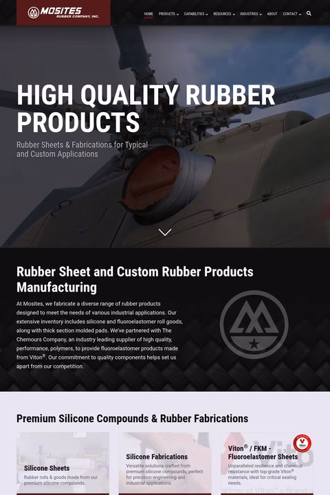 Mosites-Rubber-Company Homepage 1440px