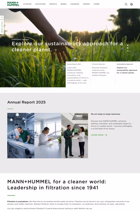 Mann-Hummel-Usa Homepage 1440px