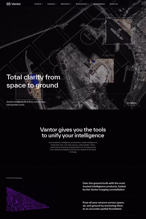 Vantor Homepage 1440px