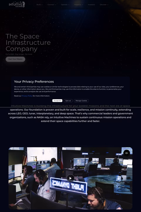Intuitive-Machines Homepage 1440px