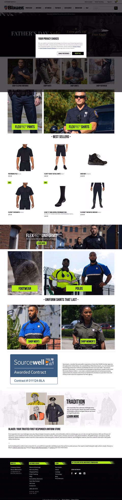 Blauer-Manufacturing Homepage 1440px