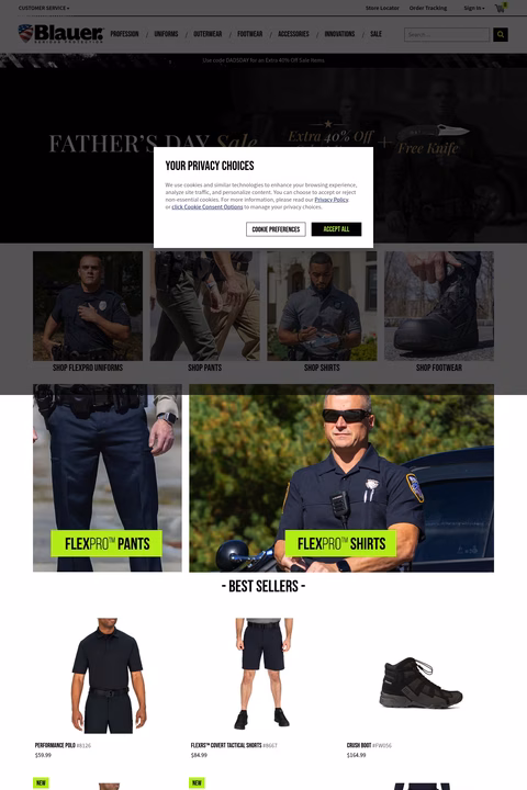 Blauer-Manufacturing Homepage 1440px