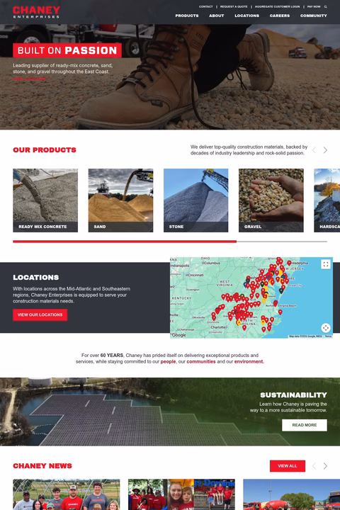 Chaney-Enterprises Homepage 1440px