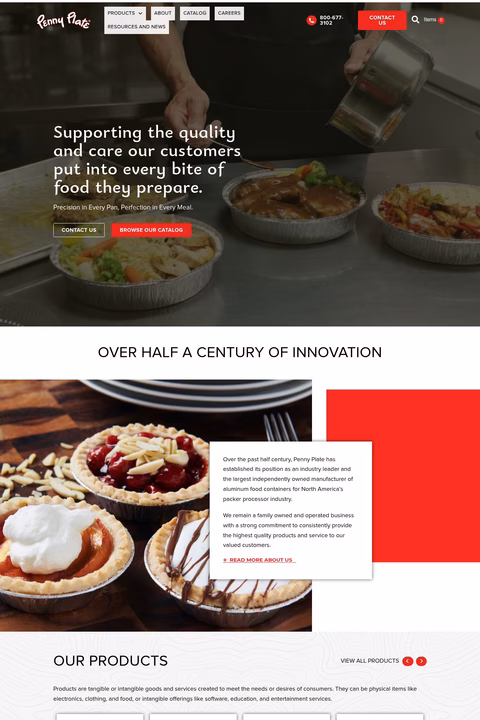 Penny-Plate Homepage 1440px
