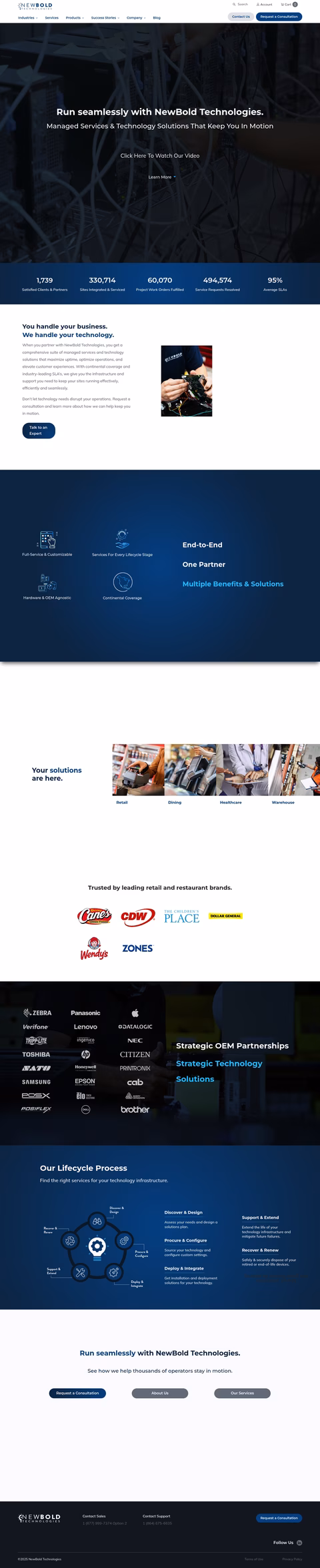 Newbold-Technologies Homepage 1440px