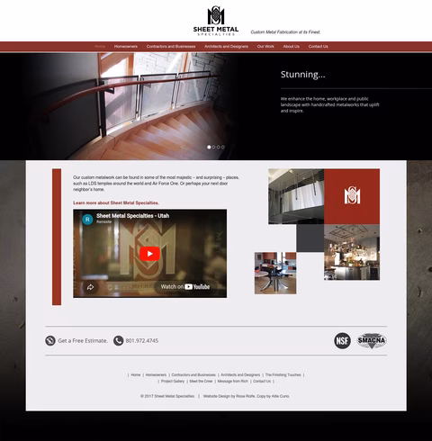 Sheet-Metal-Specialties Homepage 1440px