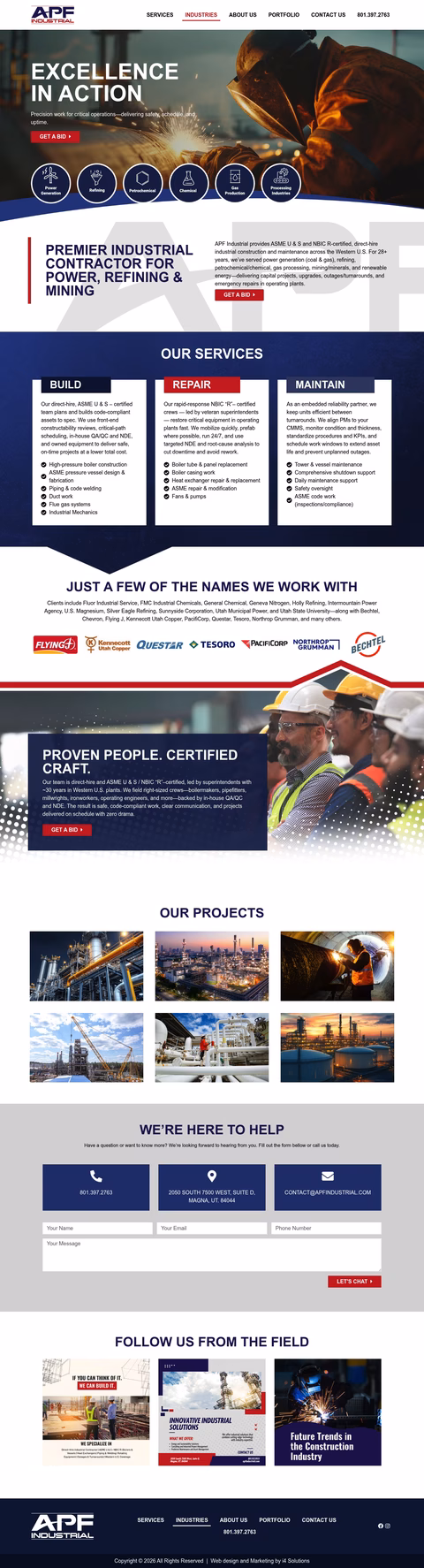 Apf-Industrial Homepage 1440px
